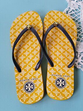 Tory Burch Flip Flops Size 7
